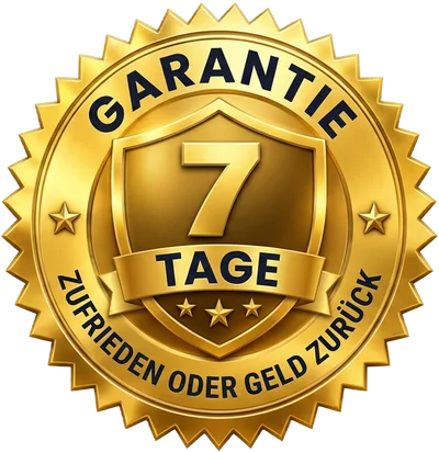 7 Tage Geld-zurück-Garantie