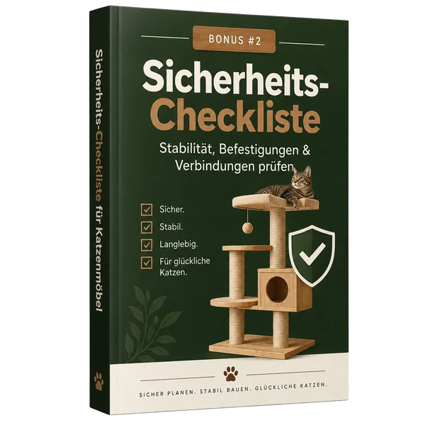 Sicherheits-Checkliste für Katzenmöbel